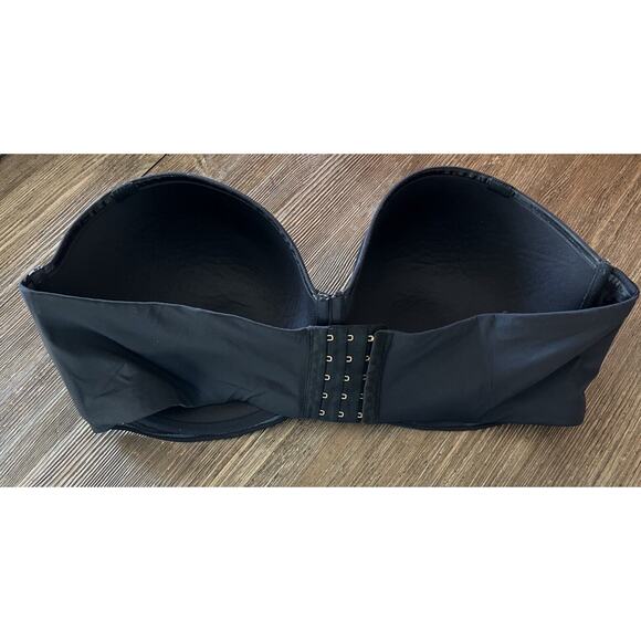 ThirdLove 24/7 Classic Strapless Bra BLACK Size 44F PLUS 44 F Third Love - Picture 2 of 5